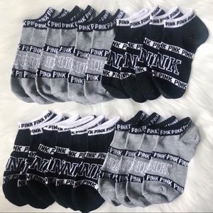 Brand new 10 pairs VS PINK no show socks
